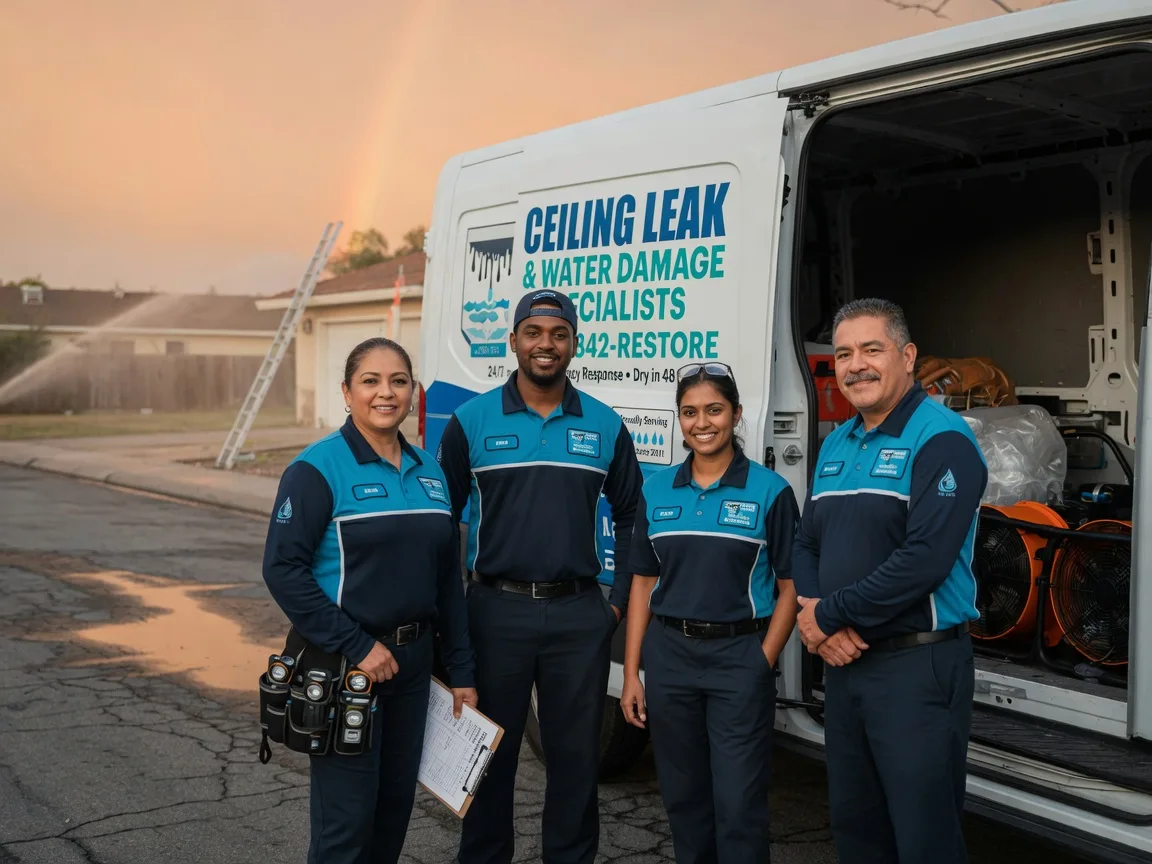 Ceiling Leak Cleanup company in Midlothian, VA