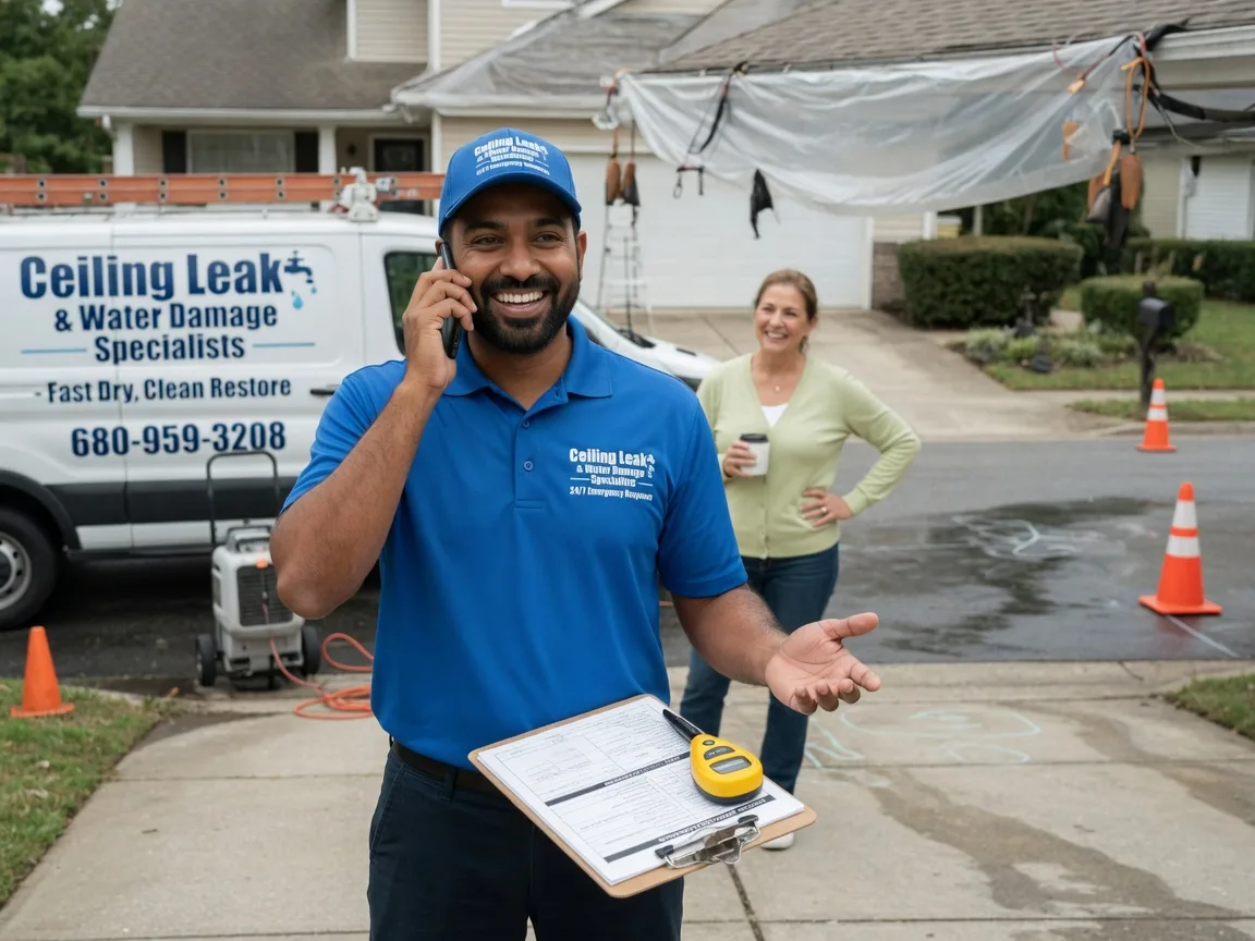 Ceiling Leak Cleanup Midlothian, VA FAQs